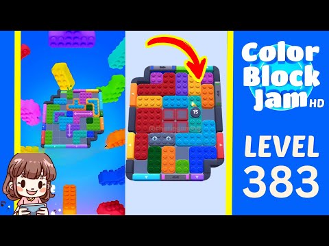 Color Block Jam Level 383 Solution Walkthrough