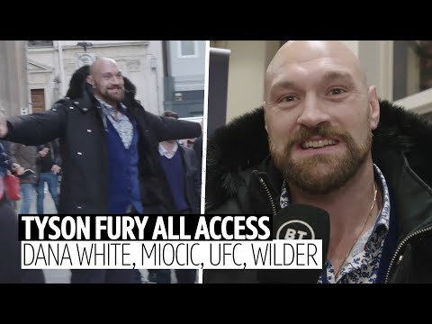 "Grow a pair, sign the contract!" Tyson Fury unleashes rant on Dana White, Miocic, UFC and Wilder