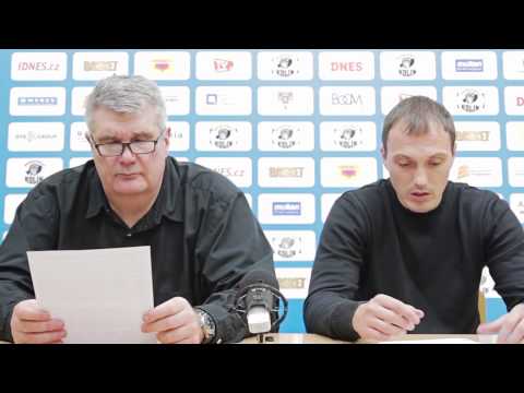 Tisková konference: BC GEOSAN KOLÍN - MMCITÉ BRNO