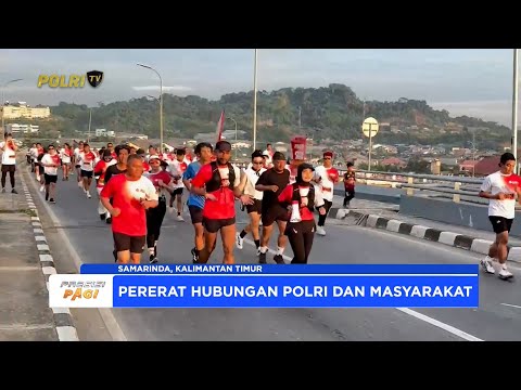 WARGA MERIAHKAN SAMARINDA BHAYANGKARA RUN 2025