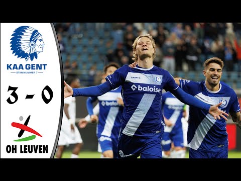 KAA Gent vs OH Leuven 3-0 Highlights | La Gantoise OH Louvain | OHL - Gand | Jupiler Pro League 2024