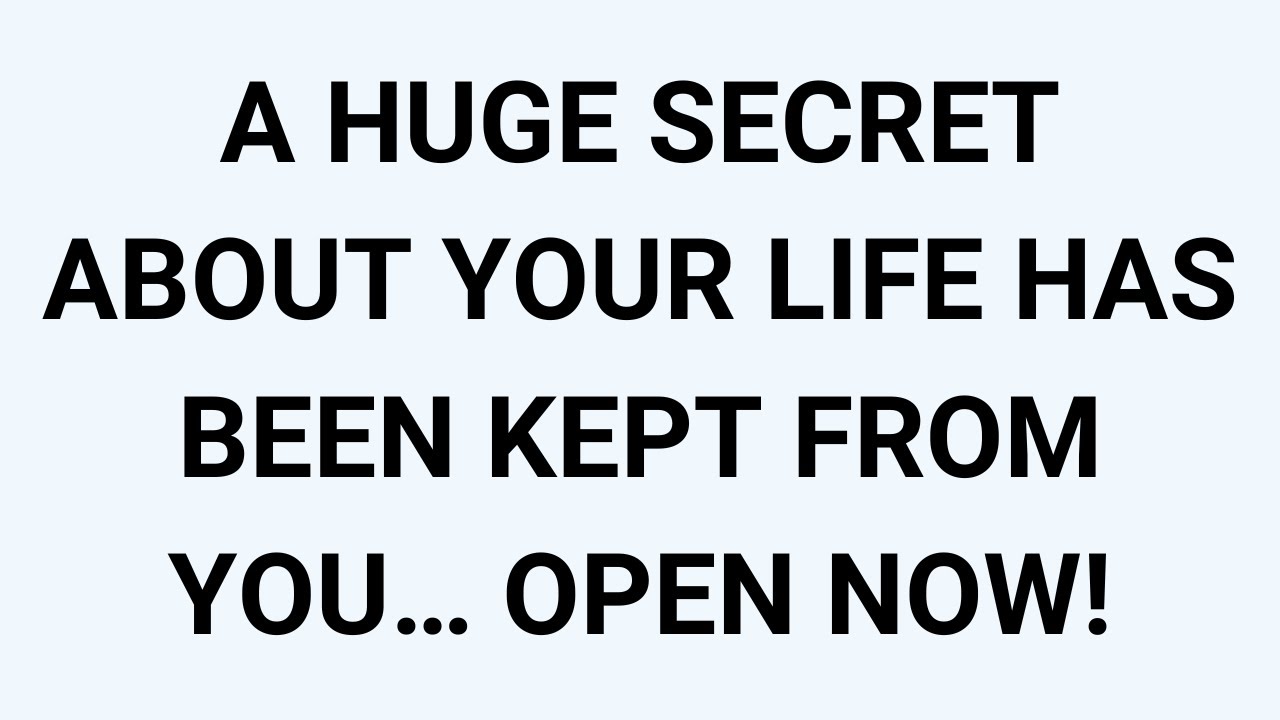 🧾A HUGE SECRET ABOUT YOUR LIFE HAS BEEN KEPT FROM YOU… OPEN NOW!