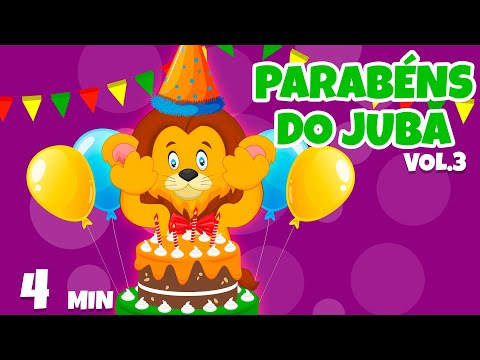 Parabéns do Juba Vol. 4 - Giramille 4 min | Desenho Animado Musical