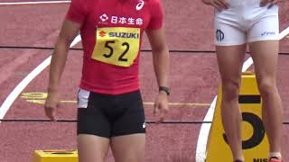 静岡国際陸上　男子200m　予選２組