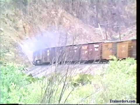 Classic Railroad Series 902 - 3 More From Palisade Canyon, NV 6-15-1992.