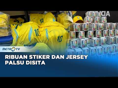 200 Ribu Stiker Pesta Bola Dunia 2026 Palsu Disita