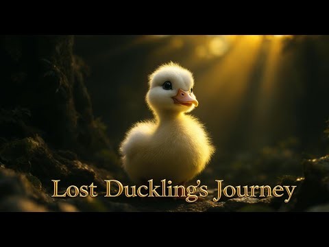 Lost Duckling’s Emotional Journey Through The Jungle | Sad Baby Duck Survival Story #duck