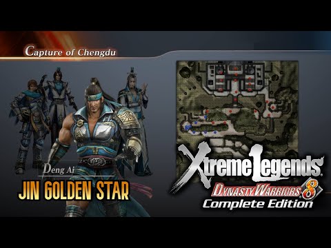 Golden Star " CAPTURE OF CHENGDU " JIN FORCE - Dynasty Warriors 8 Xtreme Legends