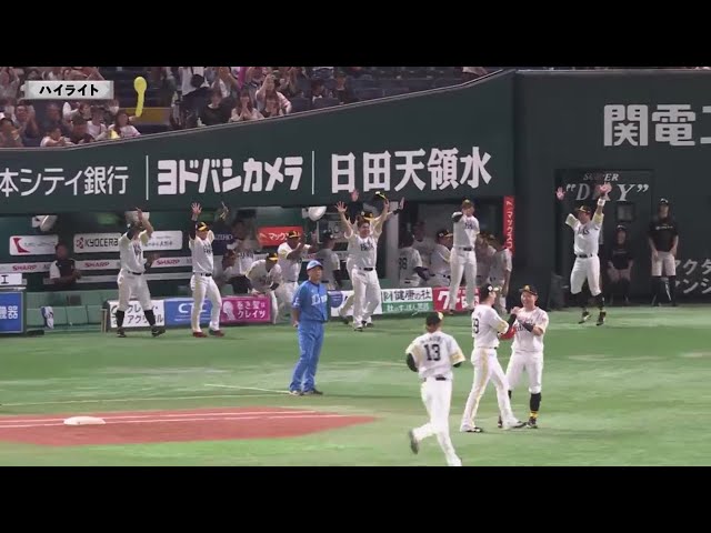 8月18日 福岡ソフトバンクホークス 対 埼玉西武ライオンズ ハイライト