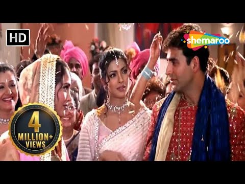 सब कहते है ऐसा ही संसार होता है | Andaaz | Akshay | Lara Dutta | Priyanka Chopra | Wedding Scenes