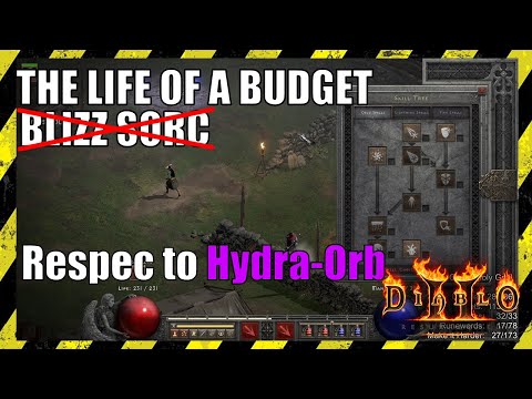 Blizz Sorc is fine but Hydra-Orb can go EVERYWHERE! - Diablo 2 Ressurrected
