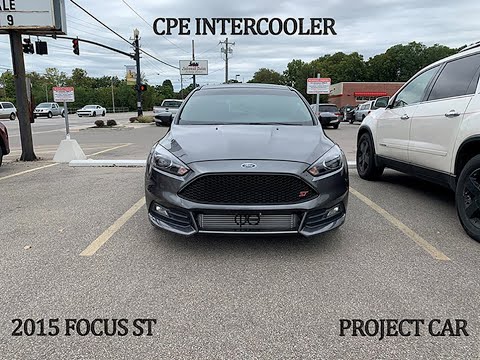 Focus St CPE Front Mount intercooler Unboxing/Install