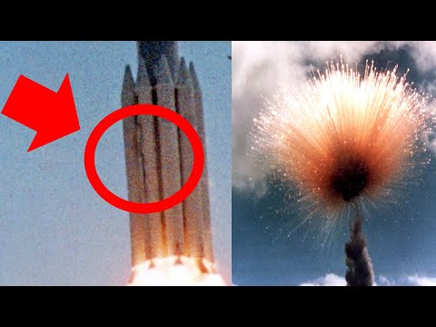 Delta II Rocket Cracks in Half and Explodes in Rain of Fire