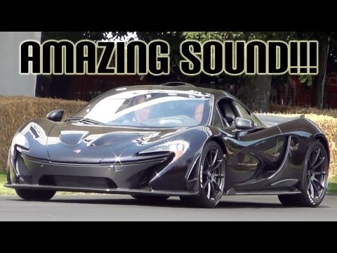 McLaren P1 HUGE Acceleration - EPIC SOUND