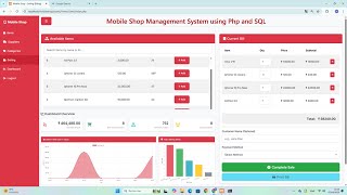 Build a Complete Mobile Shop Management System with PHP & MySQL | Inventory, POS, Dashboard
