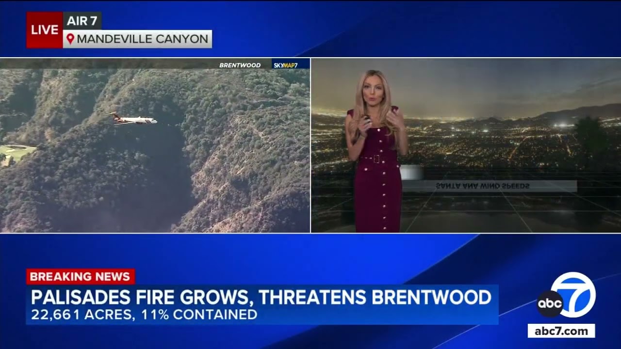 Red flag warning issued for LA and Ventura counties through Wednesday, affecting nearly 9M people