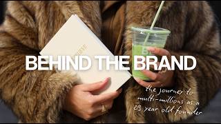 Behind the brand✨ last day at my 9-5, brand shoot, content day behind the scenes