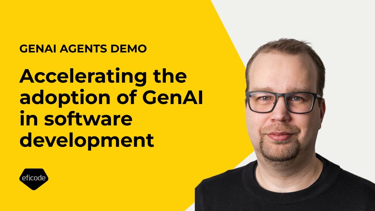 GenAI agents demo: Accelerating the adoption of GenAI in software development