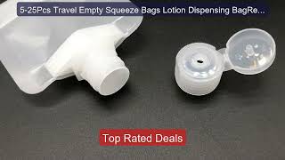 Download lagu 5-25Pcs Travel Empty Squeeze Bags Lotion Dispensing BagRefi... -- Top Pick 2026 | Unbeatable Price! mp3