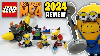 LEGO Despicable Me 4 Minions and Banana Car (75580) - 2024 Set Review