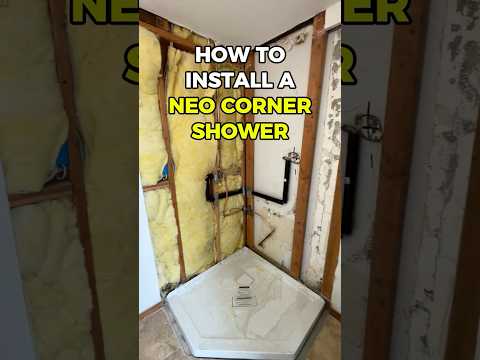 How to Install a Neo Corner Composite Shower Step by Step Guide