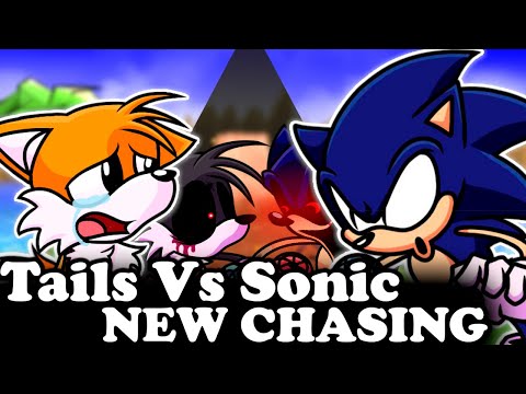 FNF | Tails Vs Sonic - New Chasing | Vs Tails.Exe V2 | Mods/Hard/Gameplay |