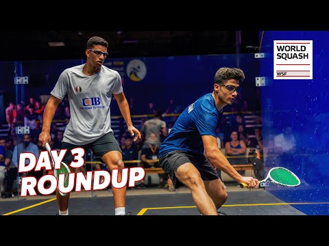 2024 WSF World Junior Squash Championships - Day 3 Roundup