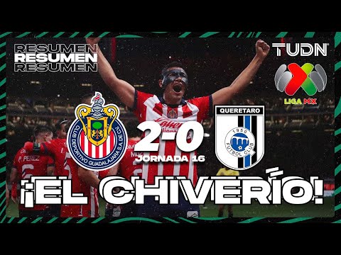 Resumen y goles | Chivas 2-0 Querétaro | CL2024 - Liga Mx J16 | TUDN