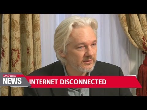 Ecuador cuts WikiLeaks founder Assange's internet at embassy in London