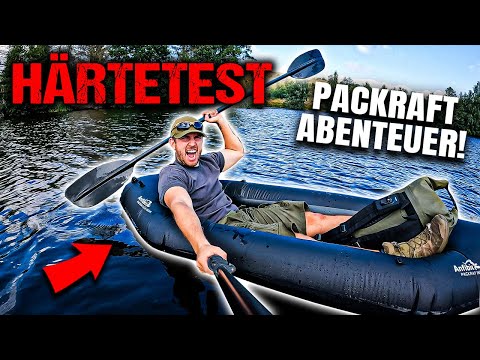 24H PACKRAFT TEST - NANO RTC XL - Overnighter | Kuni