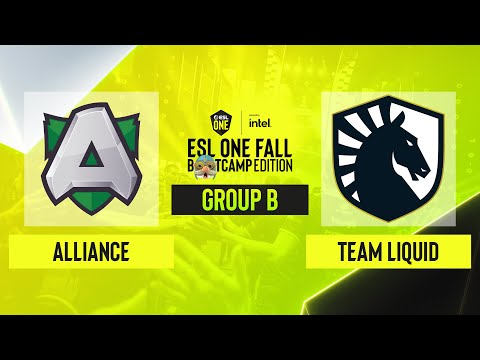 Dota2 - Alliance vs. Team Liquid - Game 1 - ESL One Fall 2021 - Group B
