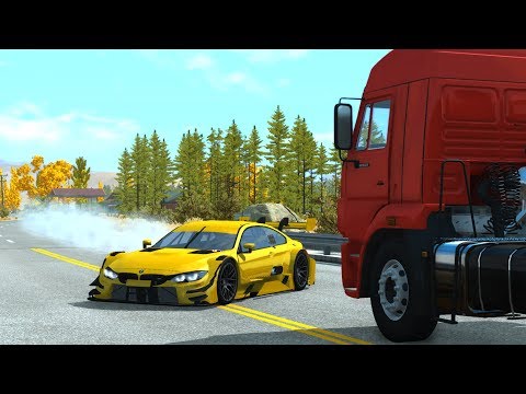 Out Of Control Crashes #17 - BeamNG Drive Realistic Car Crashes