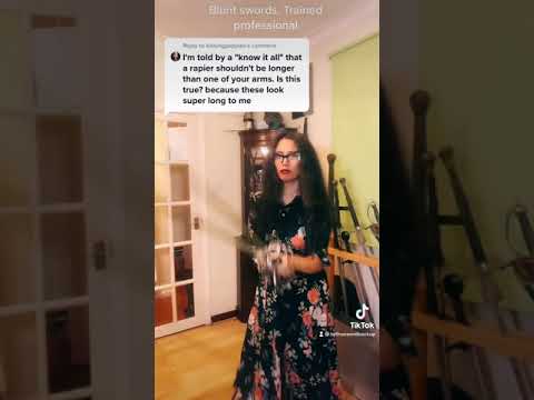 How long should a rapier be?