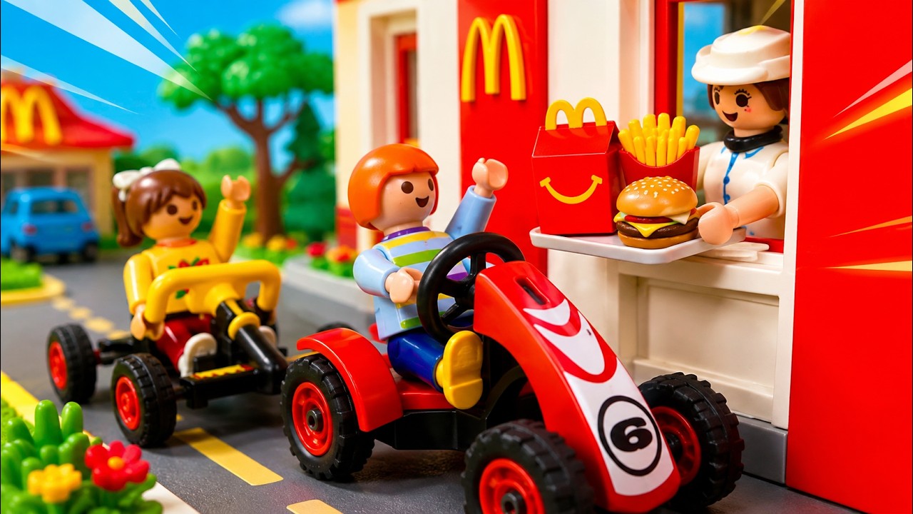 Playmobil Film "Mc Donald´s und der verrückte Escape Room" Familie Jansen / Kinderfilm / Kinderserie