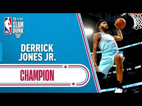 Derrick Jones Jr. WINS #ATTSlamDunk | 2020 NBA All-Star