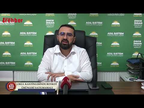 Okul Kantinlerinde Boykot Ürünleri Satılmamalı