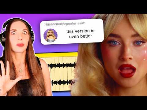 I Made "Tears" by Sabrina Carpenter Without Ever Hearing It