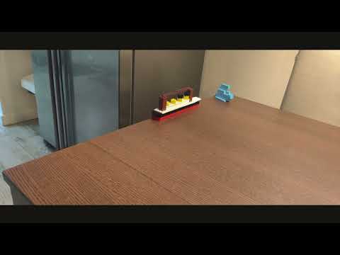 Lego Titanic crash