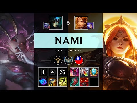Nami Support vs Leona - TW Challenger Patch 25.18