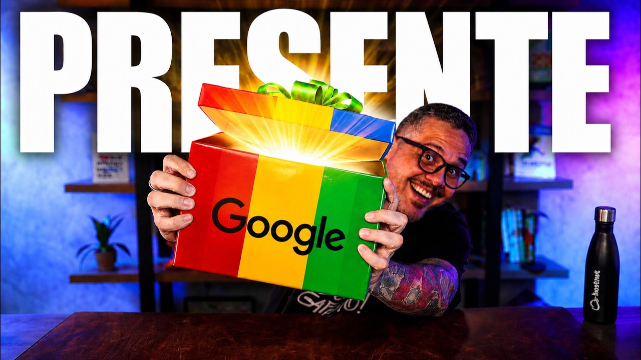 Ganhei um PRESENTÃO do Google! Vem abrir comigo!