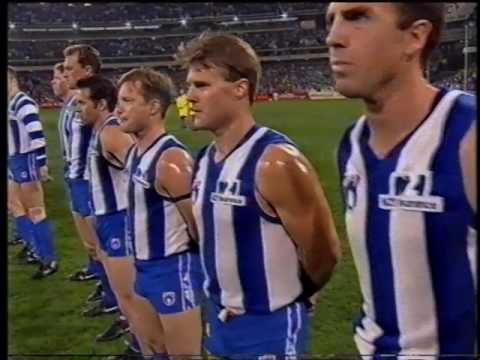 Carlton verses North Melbourne    1995  Prelim Final