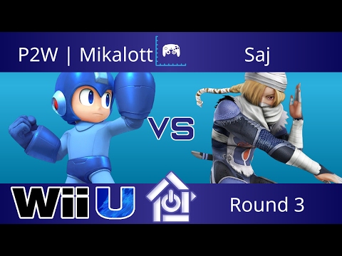 Typo @ The Lab 3/9/17 - P2W | Mikalott (Megaman) vs Saj (Sheik) - Smash 4 Round 3