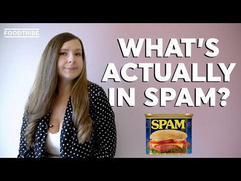What's actually in Spam?