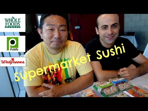 Sushi de supermercado