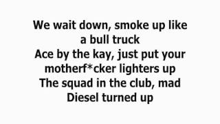 Chris Brown - Put yo Lighters Up (LYRICS) (Feat. Diesel , The Cap & Kevin MCcall)