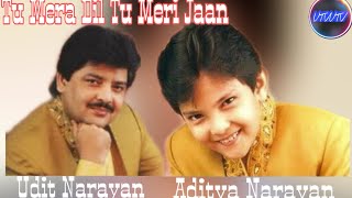 o i love you daddy.. Udit Narayan Aditya Narayan video song  UTVUTV video label song