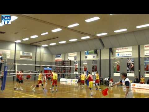Volleybal A-League Zalsman/Reflex - Draisma Dynamo  25-02-2012
