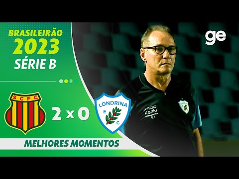 Gols e lances de Sampaio Corrêa x Londrina