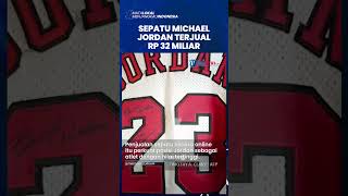 Pecahkan Rekor, Sepatu Milik Michael Jordan di Final NBA 1998 Terjual Rp 32 Miliar