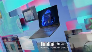 Video 0 of Product Lenovo ThinkBook 16p GEN 4 16" Laptop (2023)